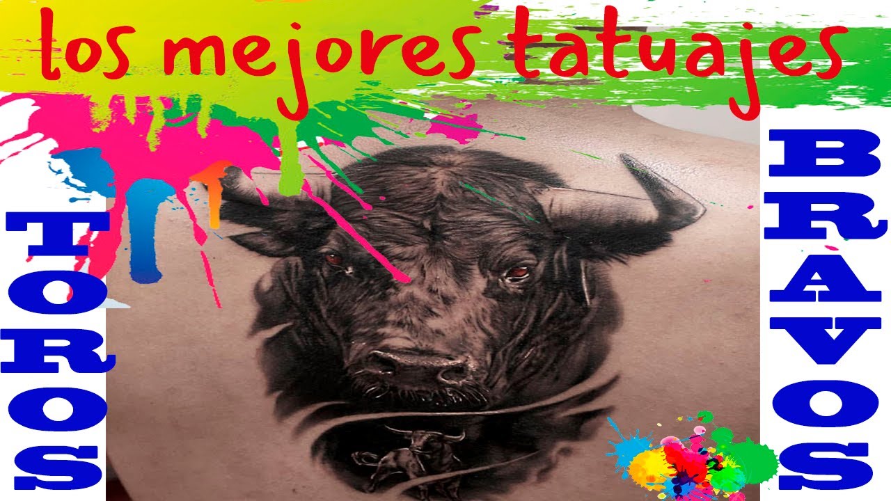 LOS MEJORES TATUAJES DE TOROS BRAVOS