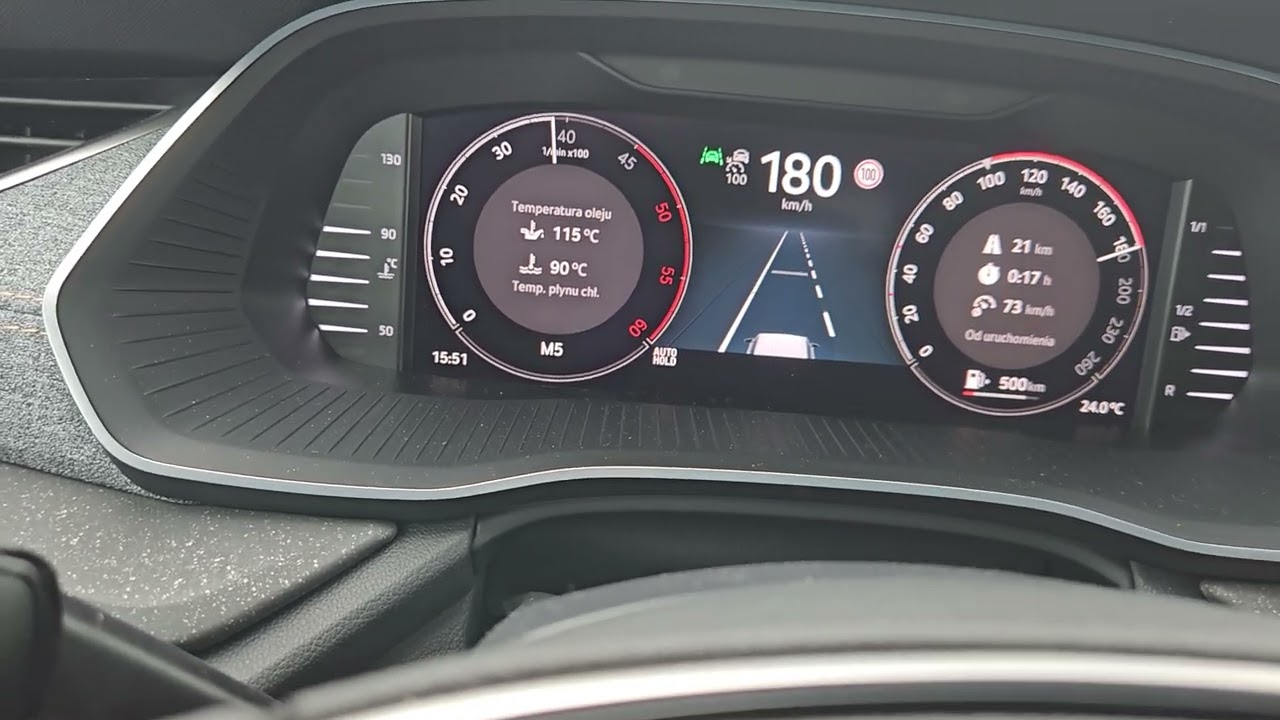 Skoda Octavia 4 FL 2025 2.0 tdi 115PS acceleration 100-200km/h