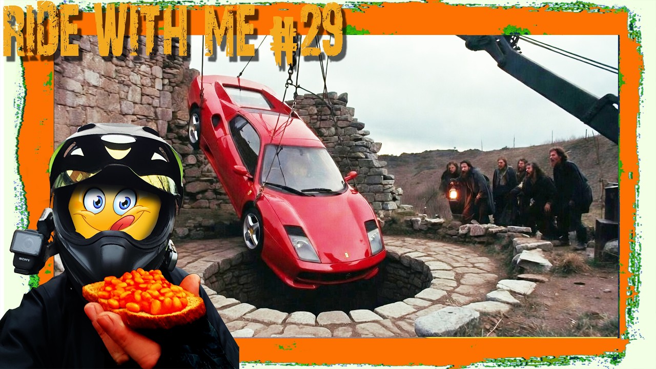 Лондонская банда казнена за то, что сбросила Ferrari в колодец - Ride with me #29