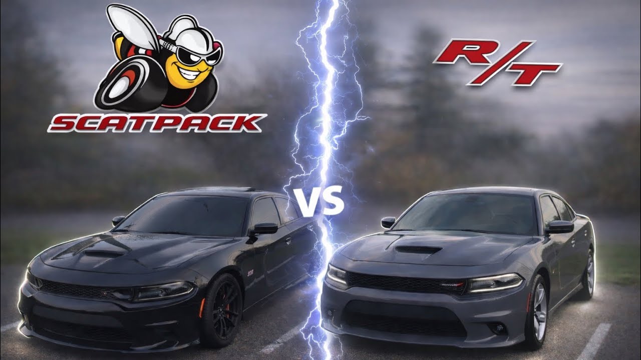 Dodge Charger Scatpack против R/T! (Какой из них выбрать?) — Vlogmas, день 23