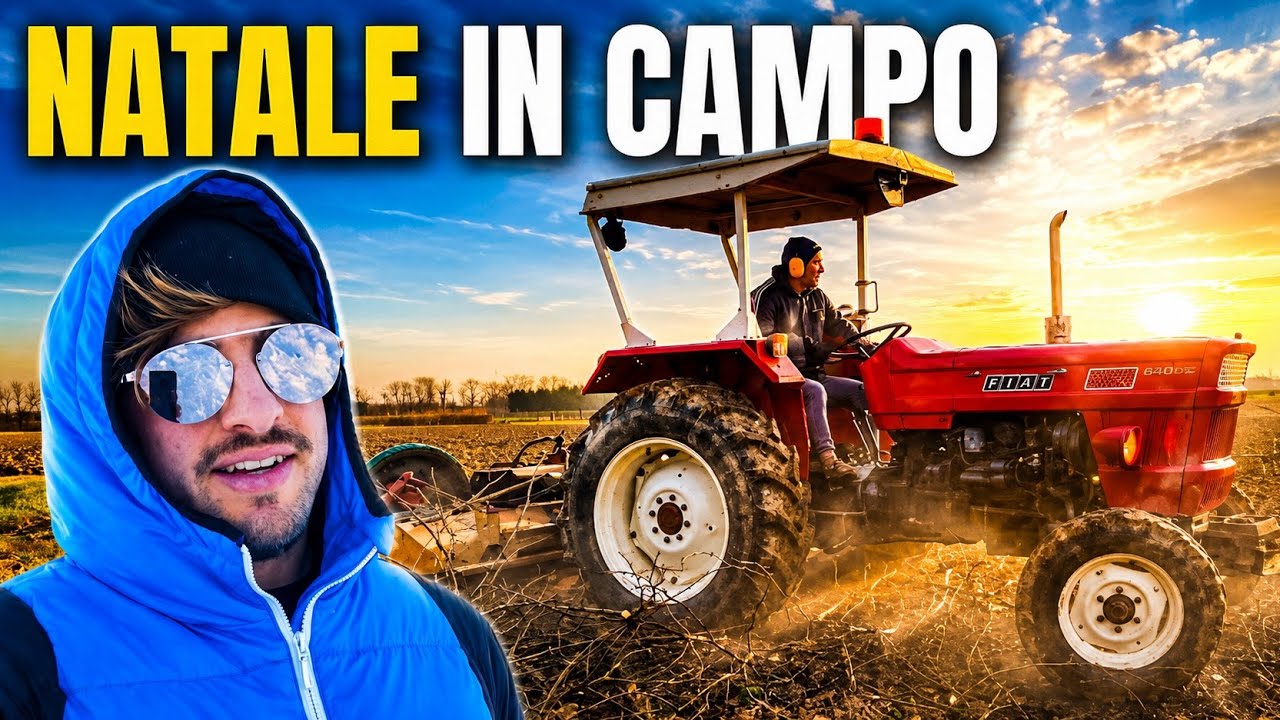 NATALE NEI CAMPI 🚜❄️ Cosa abbiamo fatto durante le vacanze?