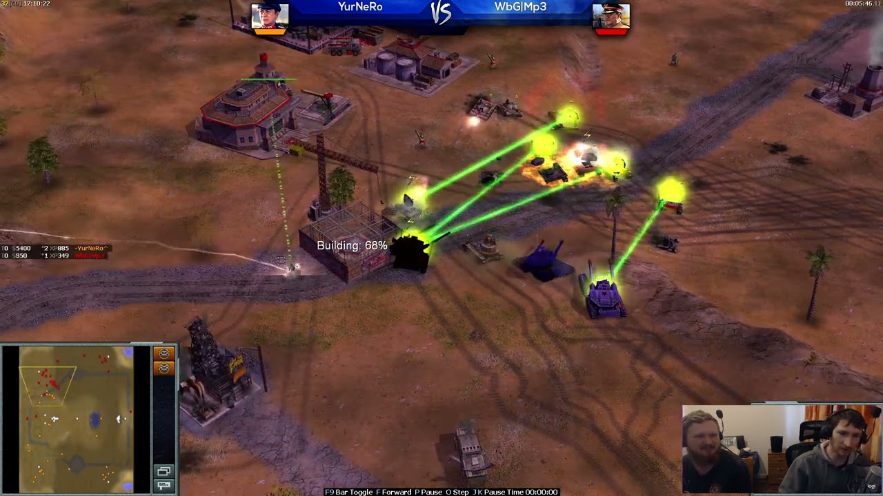 C&C: Zero Hour - YurNero(Nuke) vs WbG|Mp3(Tank)