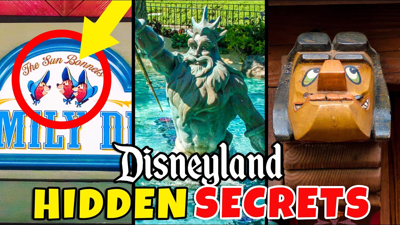 Top 7 Hidden Secrets at Disneyland - Extinct Attractions Disney Secrets