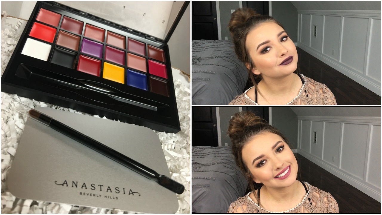 Create Custom Lipstick Shades! ABH Lip Palette Vol.1 Swatches | Jennybeyouty