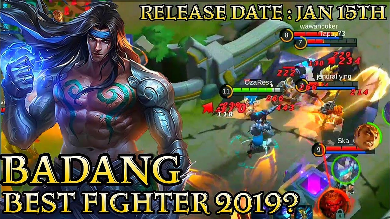Badang Best Fighter Gameplay - Mobile Legends Bang Bang