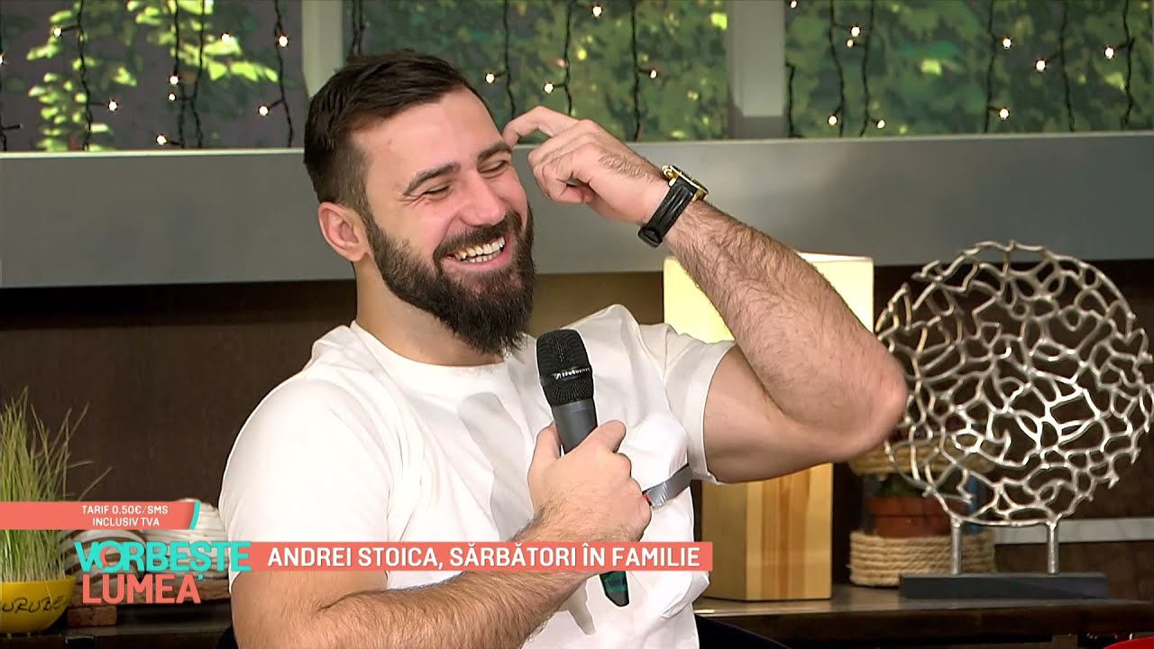 Andrei Stoica, sărbători în familie