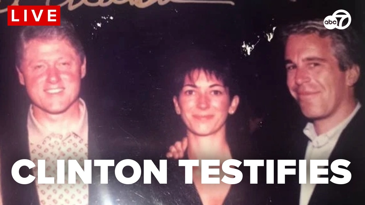 🔴LIVE: BILL CLINTON TESTIFIES BEFORE IN EPSTEIN INVESTIGATION