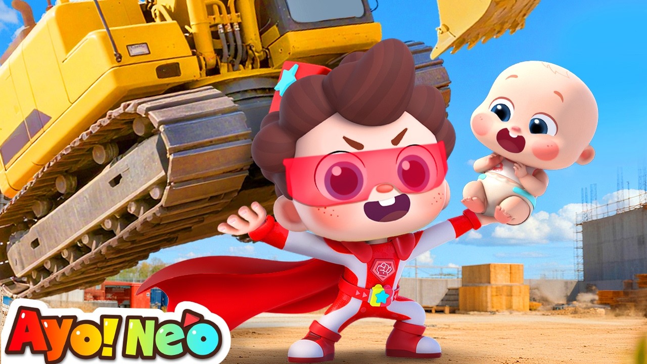 Neo yang Pemberani💪🏻| Superhero Neo🌈 | Lagu Anak-anak | Ayo！Neo | Yes！Neo Bahasa Indonesia