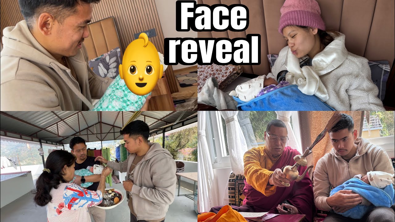 REVEALING OUR BABY FACE FINALLY🥰👩‍🍼+ NAURAN VLOG❤️