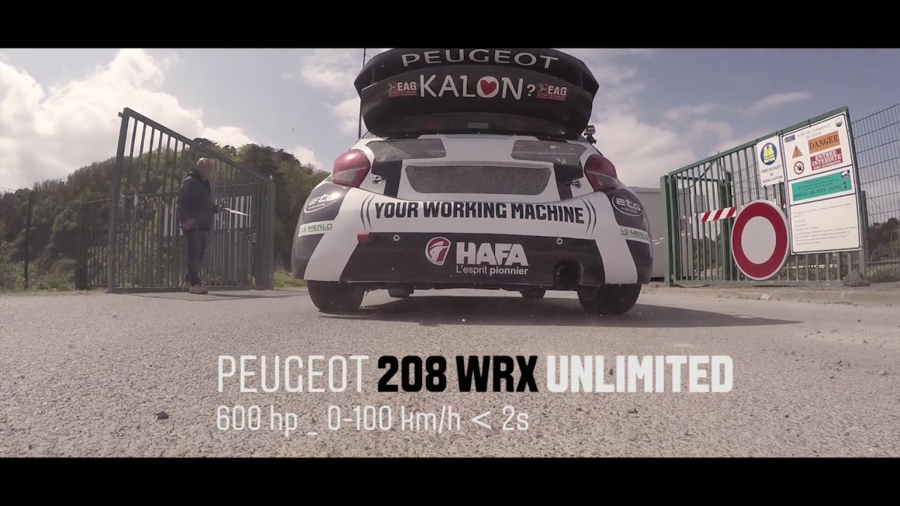 208 WRX Unlimited de Laurent Bouliou dans les rues de Saint-Brieuc
