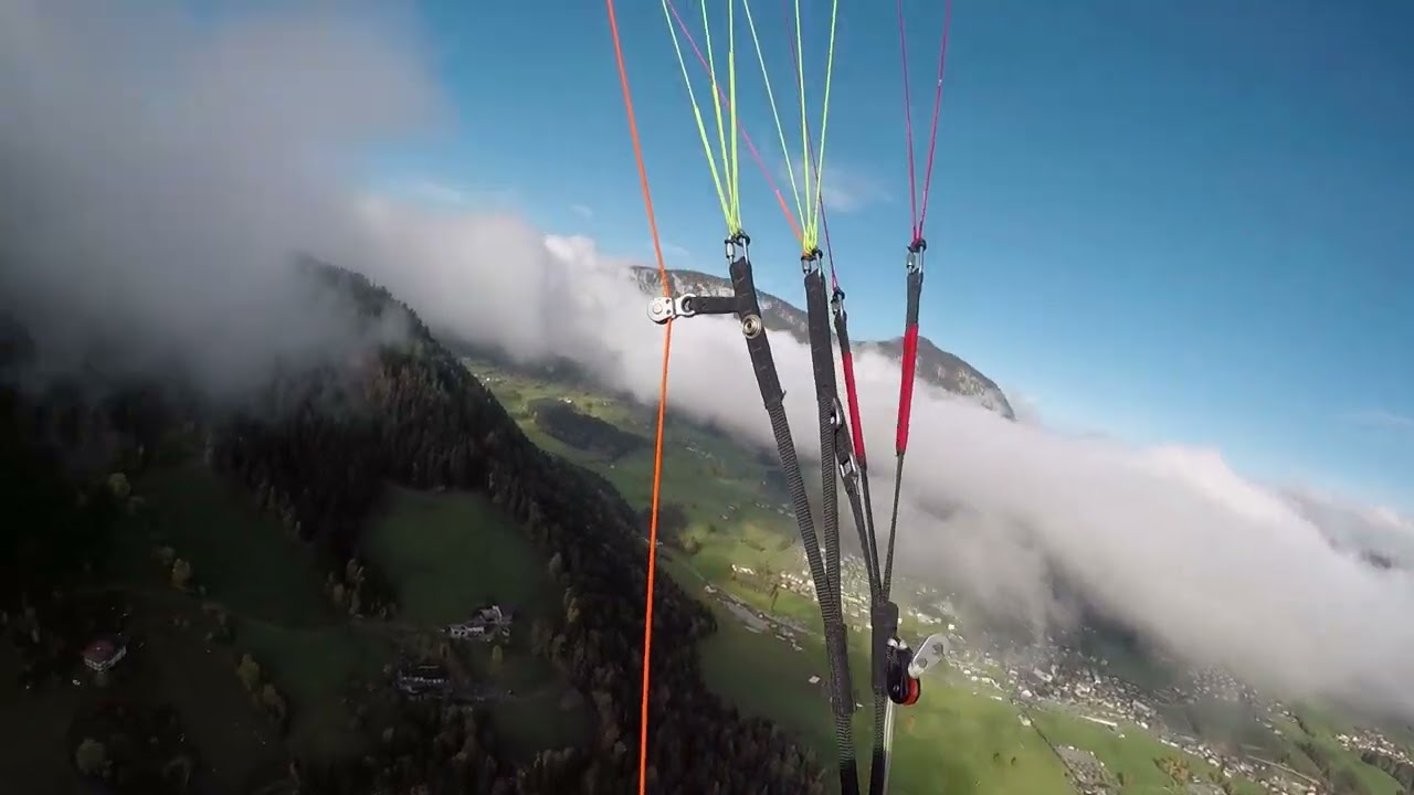 Hohe Salve 28 10 23 Erster Flug nach dem Schein!
