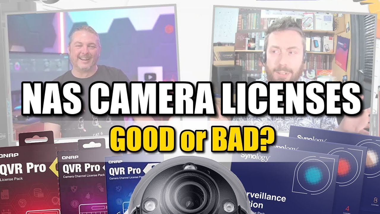 NAS Camera Licenses - Good or Bad? ft. Tom from Lawrence Systems