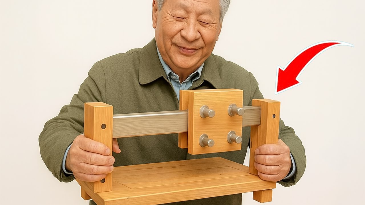7 гениальных приспособлений для деревообработки | Хитрости 65-летнего плотника с угловой шлифовально