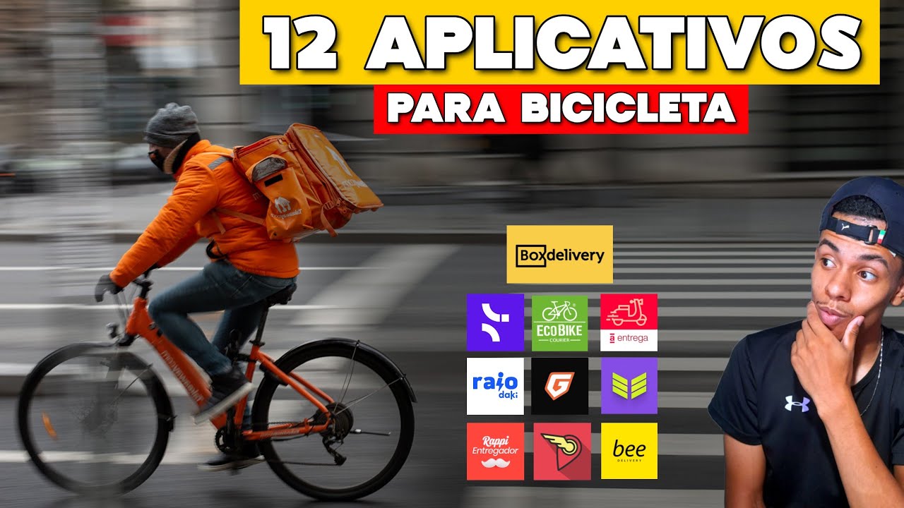 12 APLICATIVOS PARA FAZER ENTREGAS DE BICICLETA | renda extra com bike