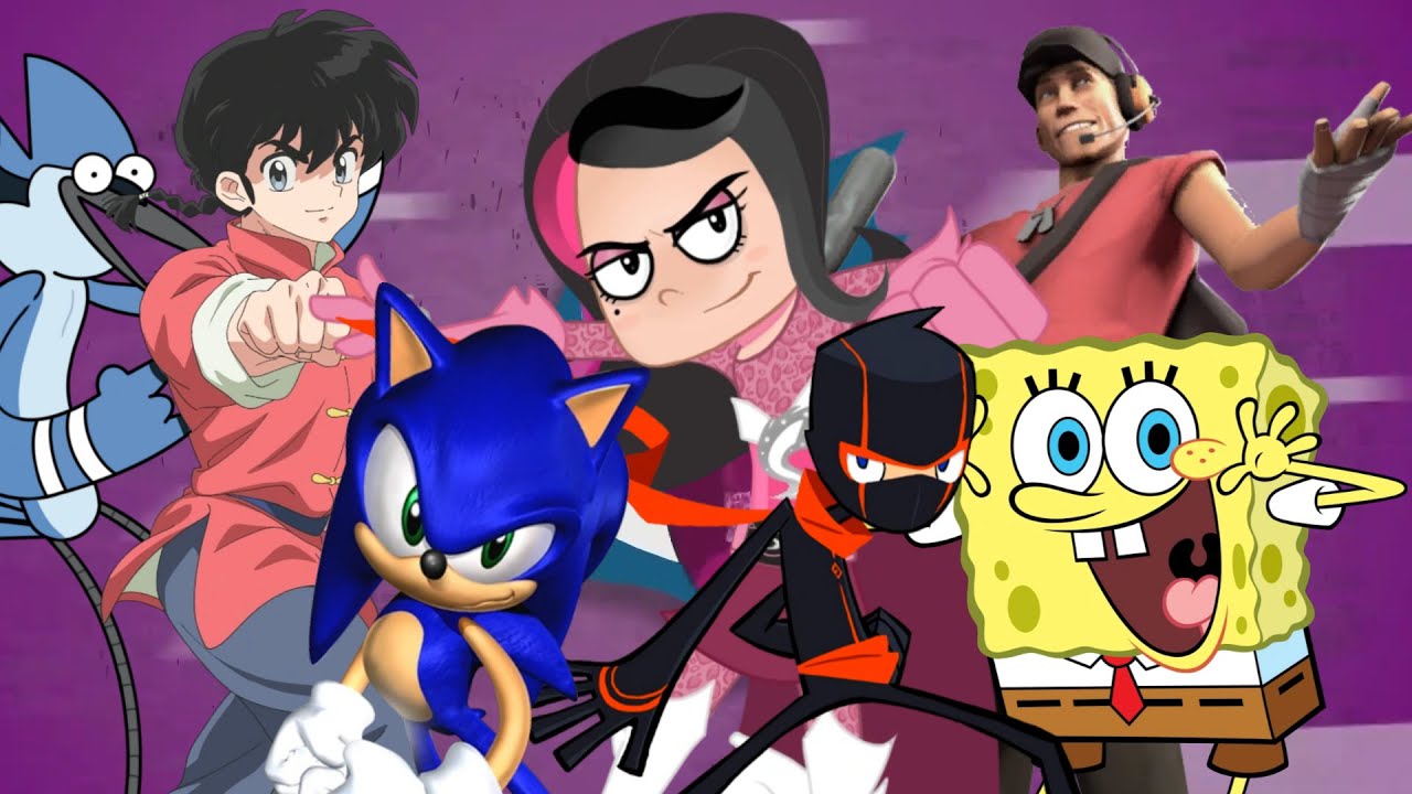 (RVC) SheZow theme song but various characters sing it (AI COVER)