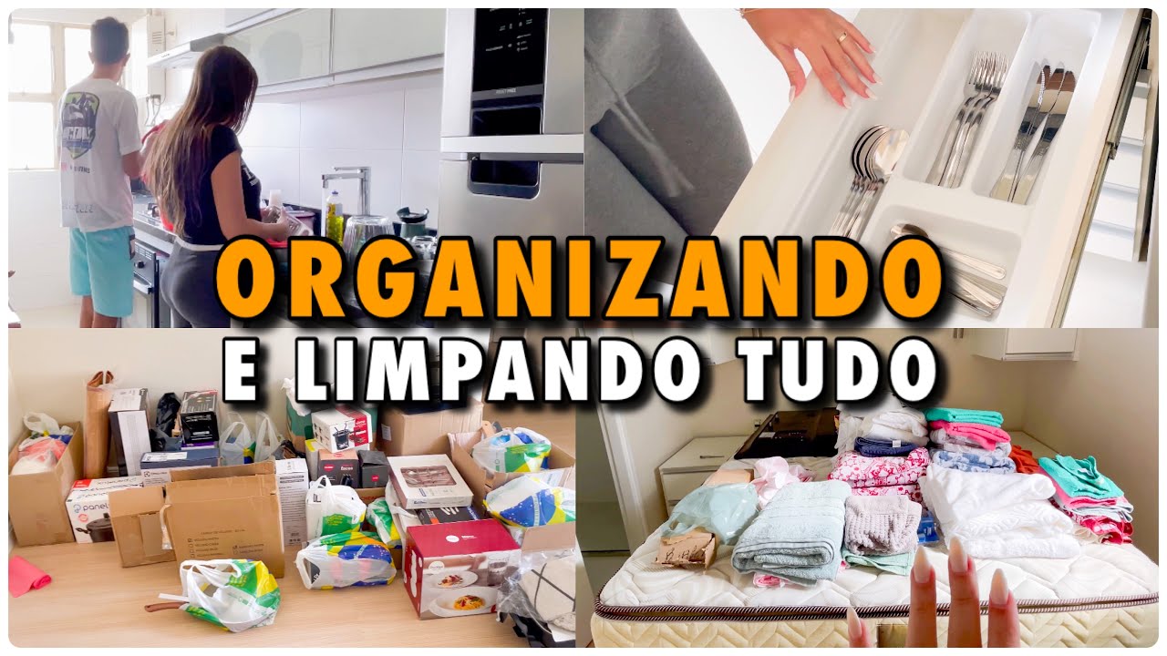 A MUDANÇA COMEÇOU: ORGANIZANDO TUDO NA CASA NOVA 🏠✨| LEVAMOS TODO NOSSO ENXOVAL DE CASAMENTO