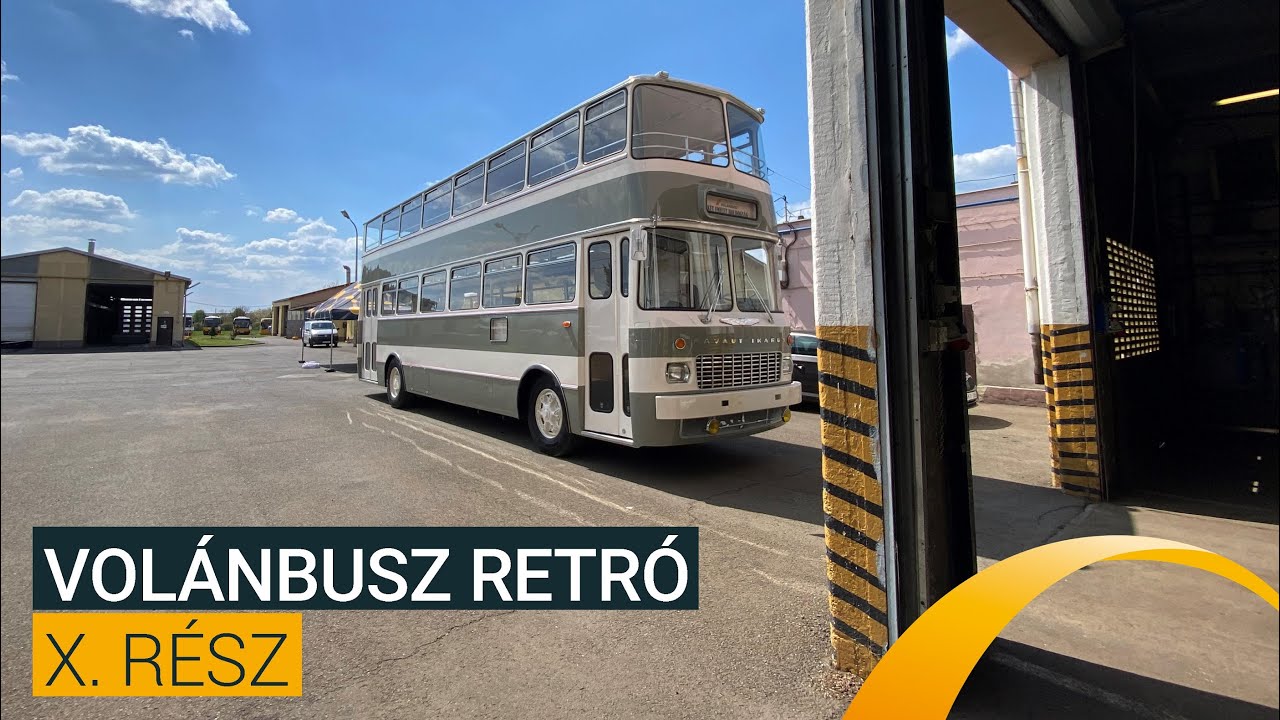 📽 Volánbusz Retró – MÁVAUT Ikarus 556 – Célvonalban