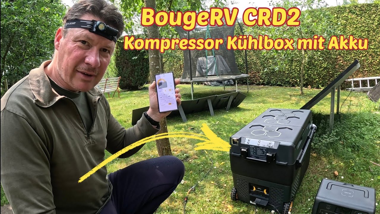 Modernste Kühlbox? Kühlbox mit Akku/BougeRV CRD2