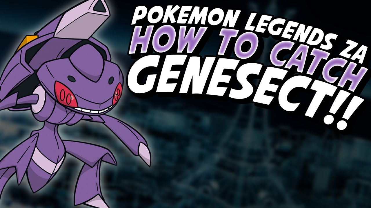 Как поймать Мега Генесекта в DLC Pokemon Legends ZA Mega Evolutions