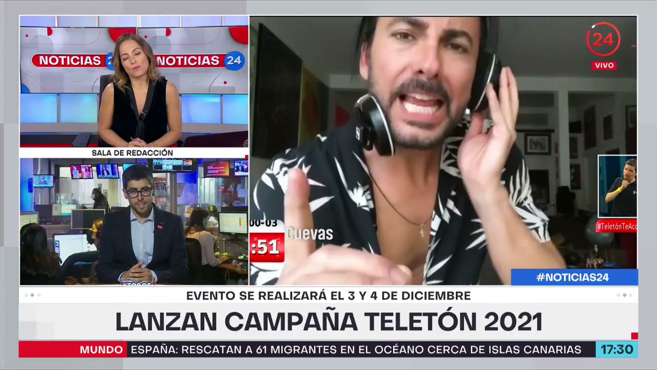 Lanzan campa&ntilde;a Telet&oacute;n 2021: Evento se realizar&aacute; el 3 y 4 de diciembre | 24 Horas TVN Chile