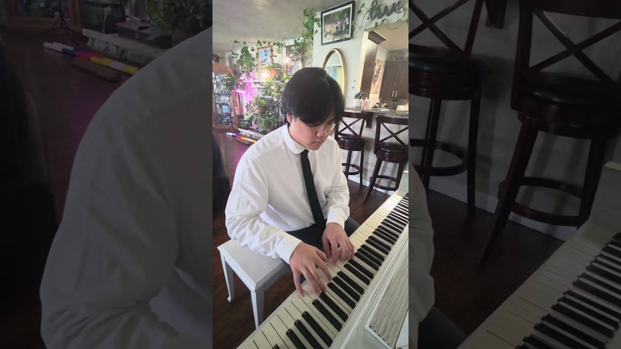 Teancum's solo piece for the Piano Solo Festival🎶02-28-26🎹❣️
