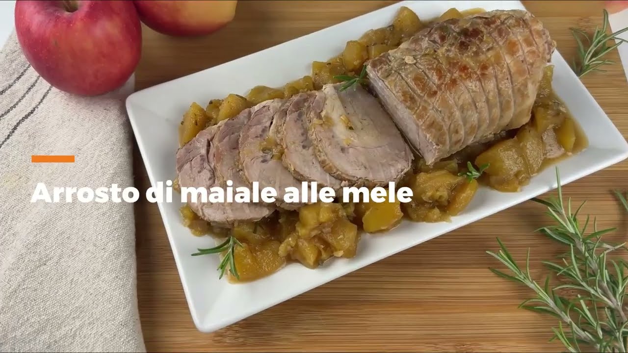 ARROSTO DI MAIALE ALLE MELE: il secondo piatto autunnale dal profumo irresistibile! PROVALO!