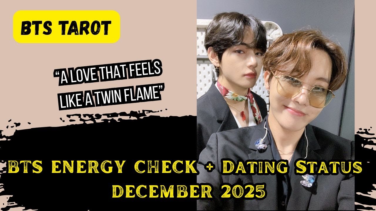 [BTS TAROT] Energy Check + Dating Status December 2025 (Jhope & V)