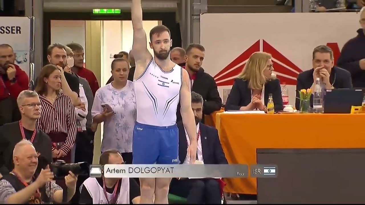 Artem DOLGOPYAT (ISR) [FX 14.500🥇] 2026 Cottbus World Cup_MAG Floor Final