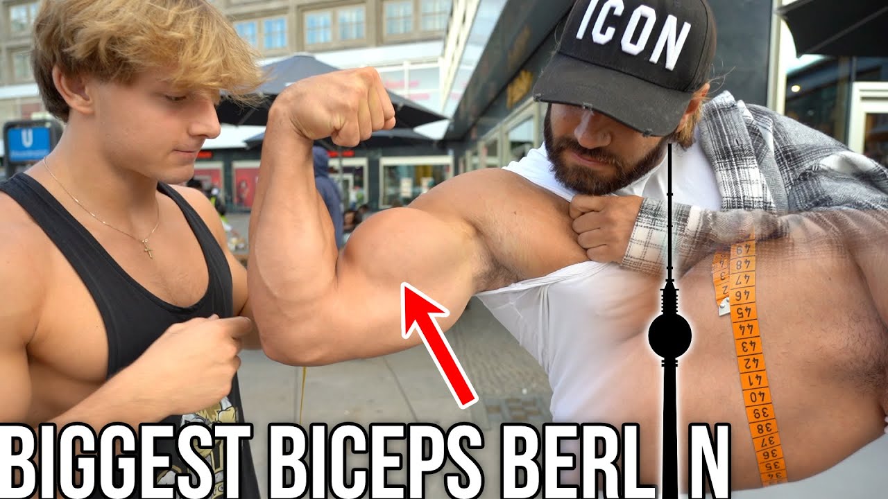 Ich suche den größten Bizeps in Berlin!💪
