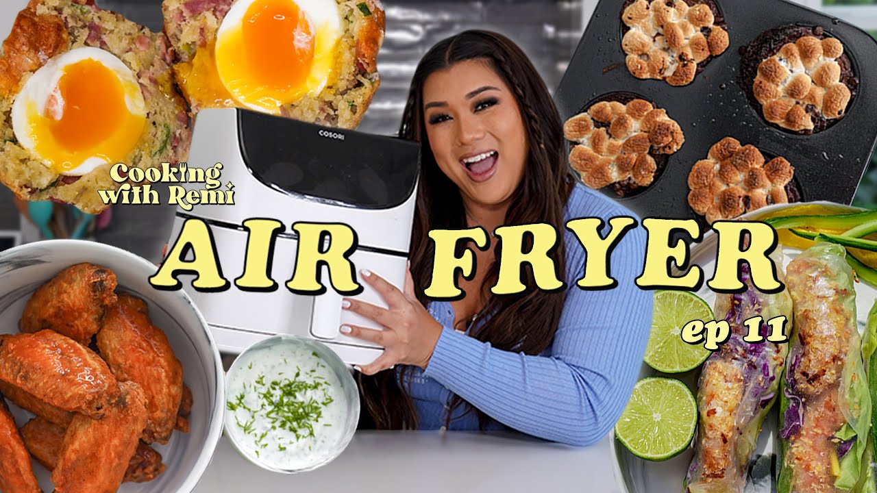 THE Air Fryer Episode - COOKING WITH REMI
