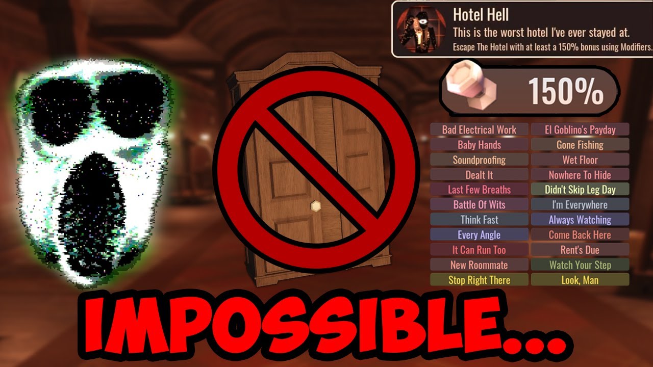 Roblox Doors HOTEL HELL Without HIDING...