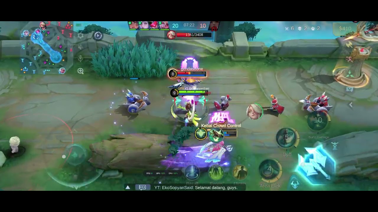 Mobile Legends Bang Bang change game play mid Lane 4