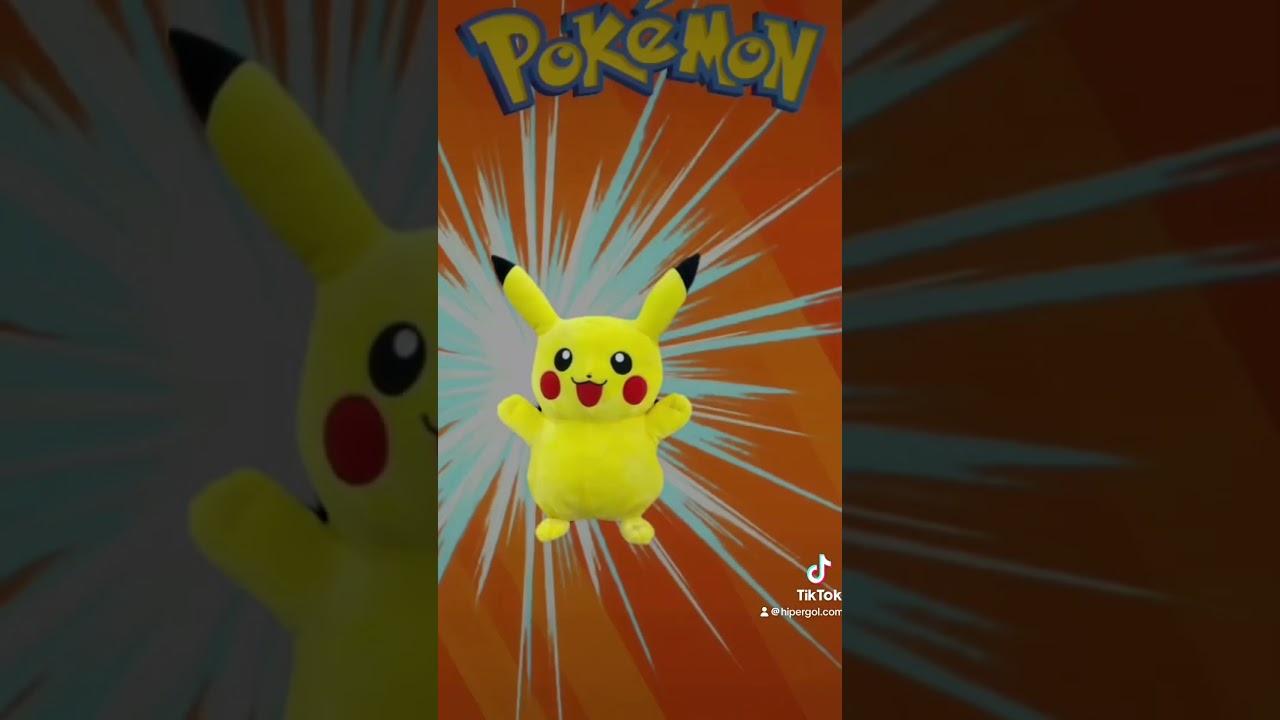 &iexcl;Conoce a nuestro adorable peluche de Pikachu! #Pikachu #Peluche #Pok&eacute;mon