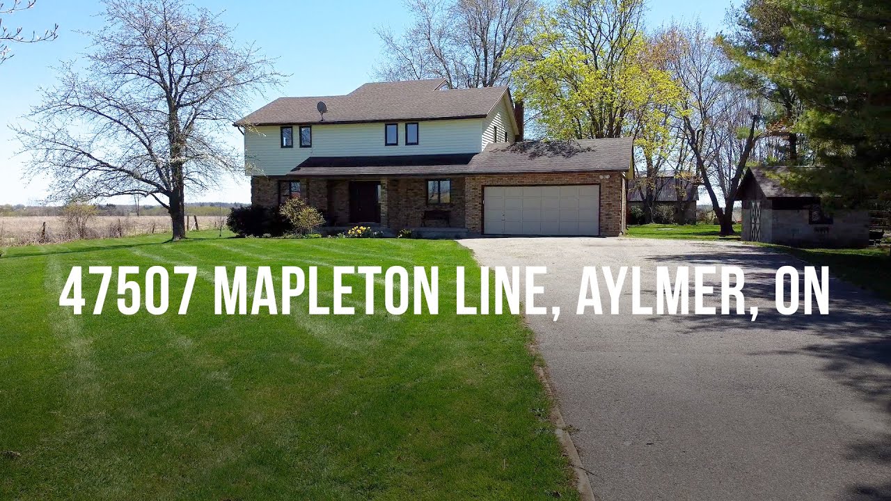 Property Tour - 47507 Mapleton Line Aylmer, ON
