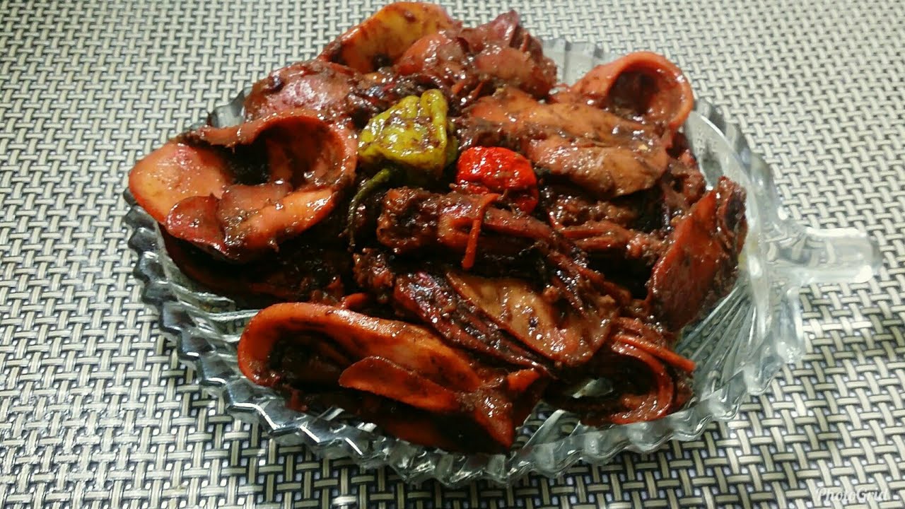 Jinsi ya kupika ngisi watamu wa kukausha / How to cook Spicy Squids