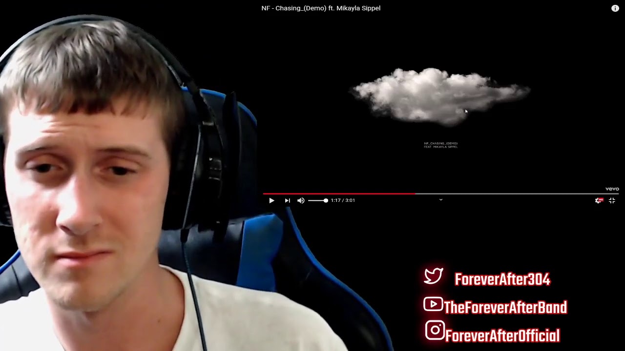Metalhead reacts to NF - Chasing [DEMO] (Video Reaction) ForeverAfterReacts