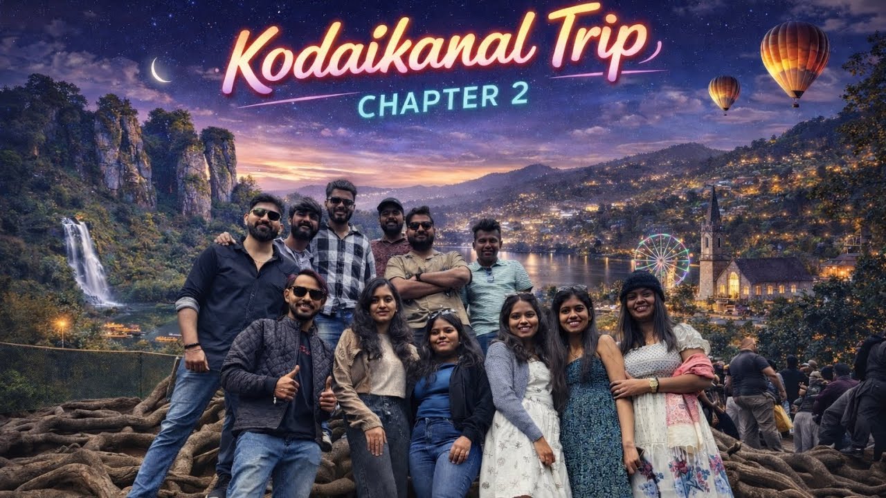 Kodaikanal Chapter 2 | Guna Cave Adventure | Travel Vlog