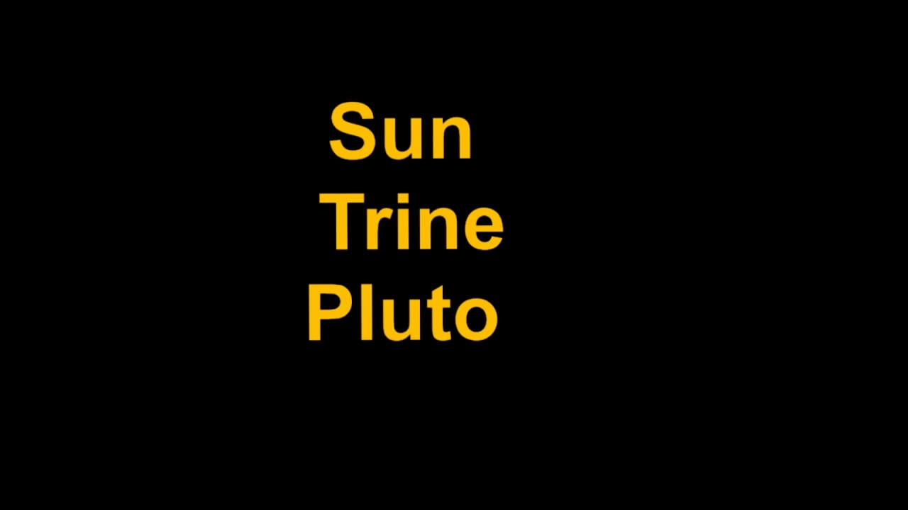 secret of | Sun Trine Pluto #astrologyforecast #science #astrologypredictions