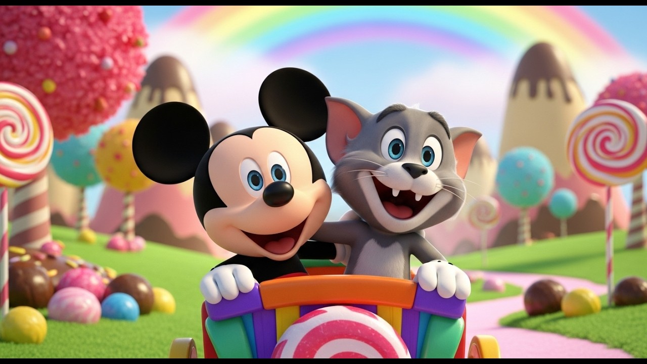 ✨ Mickey Mouse & Tom’s Crazy Adventure! 🐭🐱 | Fun Kids Cartoon Story