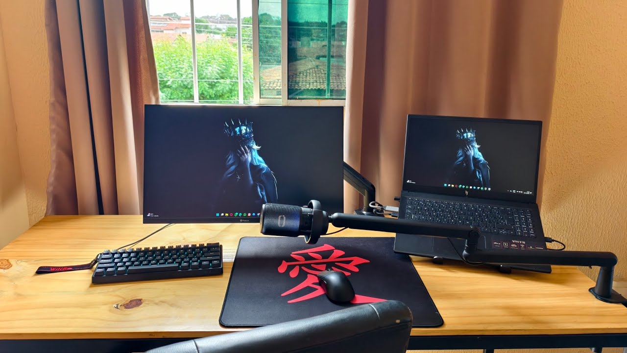 MEU SETUP COM NOTEBOOK! QUANTO GASTEI? ( VALEU A PENA TROCAR O PC? )