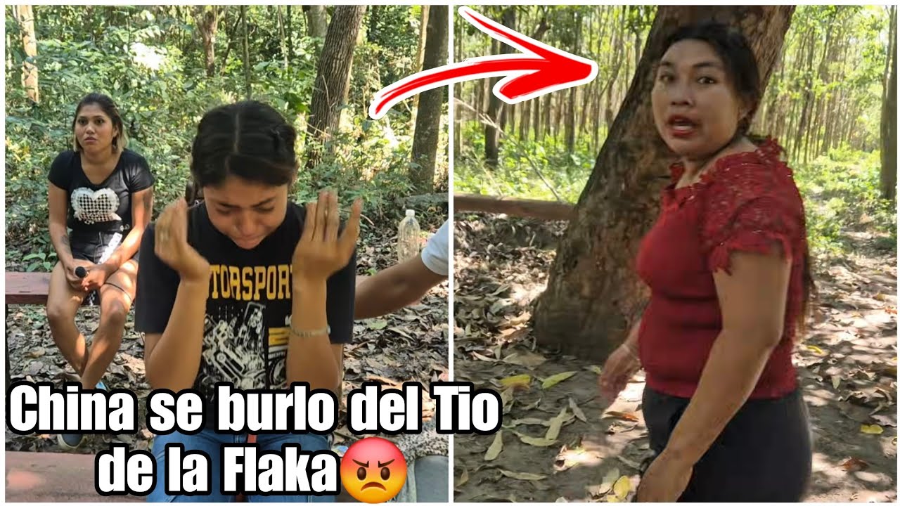 La Flaka en pleno video comenzó a llorar|China se burl0 de su Tio por lo esta pasando😡