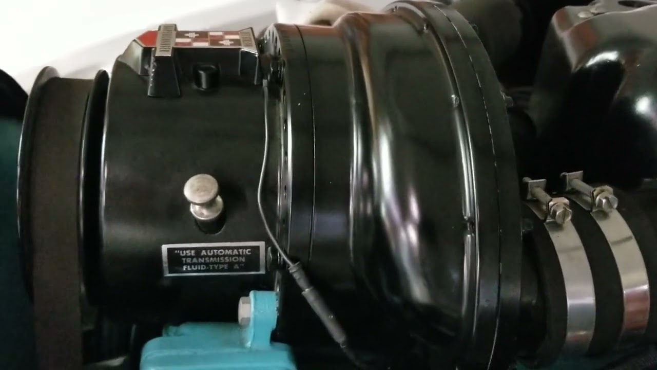 Studebaker Golden Hawk Supercharger Variable Drive Pulley Function