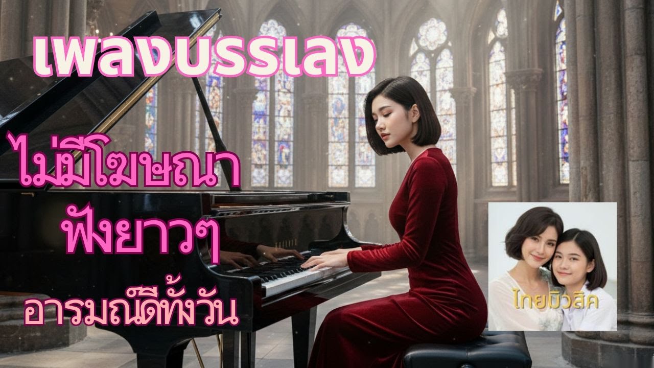 เพลงบรรเลง Vol.274 เพลงฟังสบายตอนทำงาน อ่านหนังสือ ทำงาน เหมือนมีเพื่อนอยู่ใกล้ๆแต่ไม่รบกวน ฟังยาว