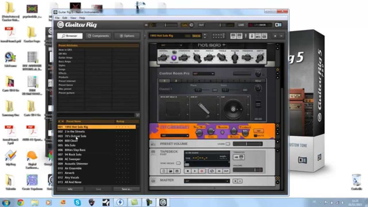 [Tuto/Astuces] Guitar Rig 5 Crack [HD][FR]
