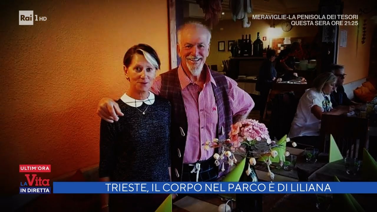 Trieste, il corpo trovato nel parco è di Liliana Resinovich - La vita in diretta 11/01/2022
