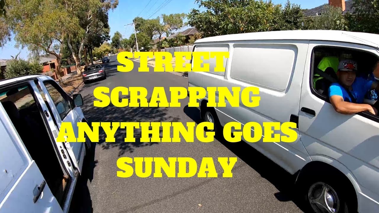 Street Scrapping Anything Goes Sunday Trash Picking