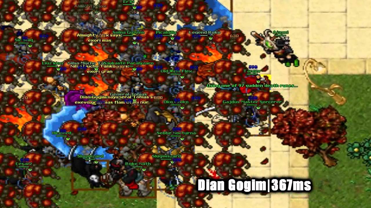 Tibia Selena Warmode Outrageous Outlaws vs. Pink Rabbits [+VT]