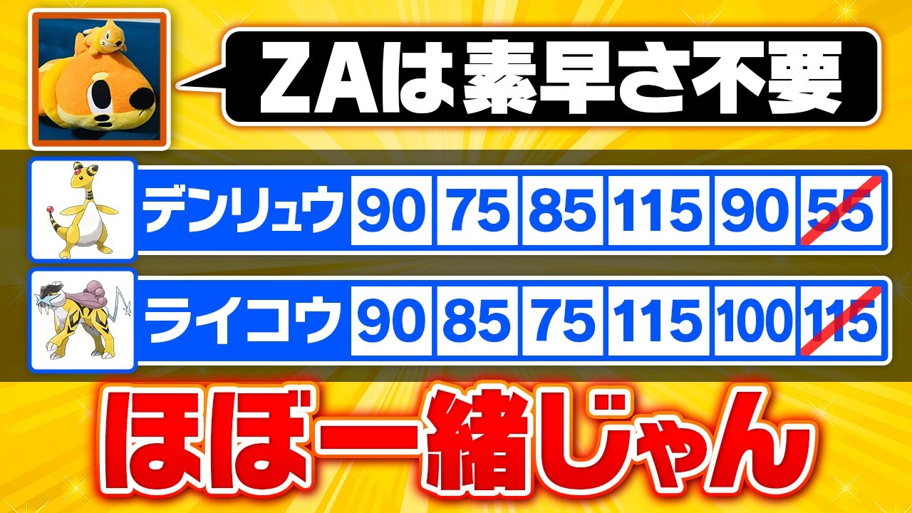 素早さ無視すれば、