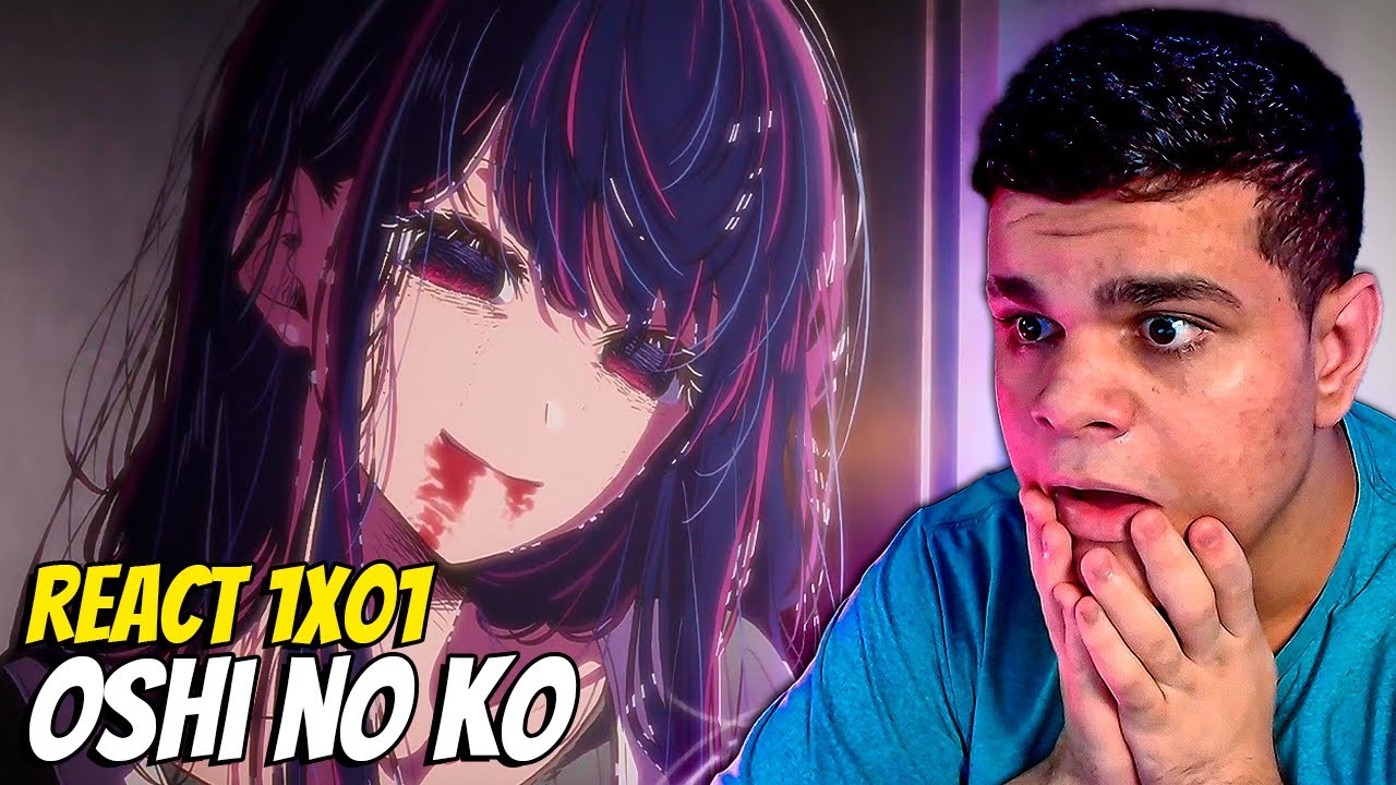 ESSE ANIME É MUITO TRISTE! OSHI NO KO EPISÓDIO 1 - REACT