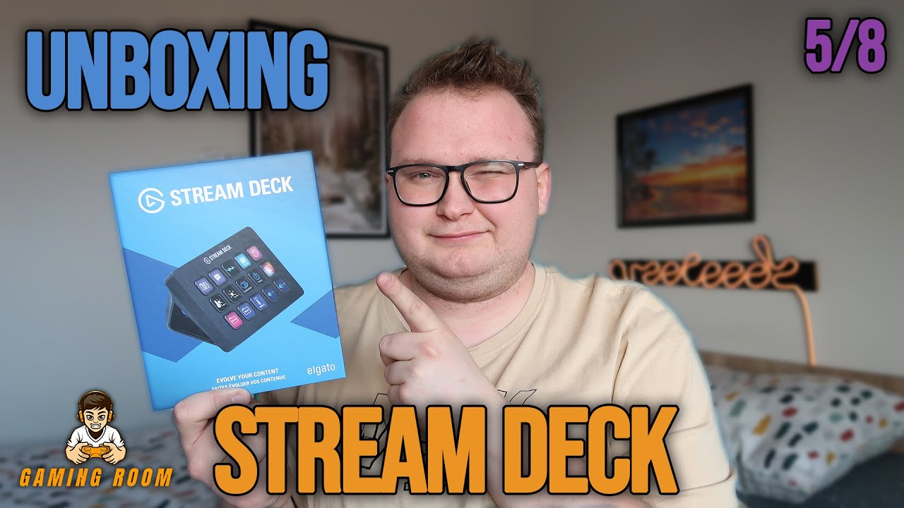 PROJEKT: GAMING ROOM 🎮 Unboxing 📦 Stream Deck MK2 🖲️ 5/8